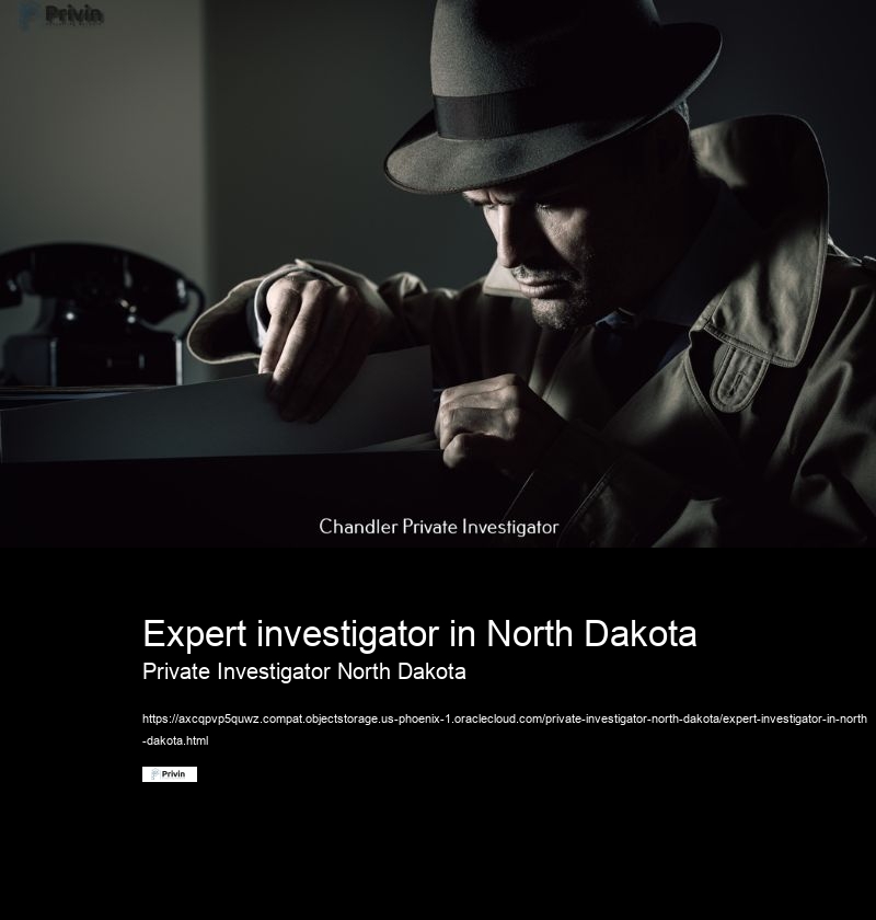 Expert investigator in North Dakota Private Investigator North Dakota Are there any specialized investigative services offered in North Dakota?