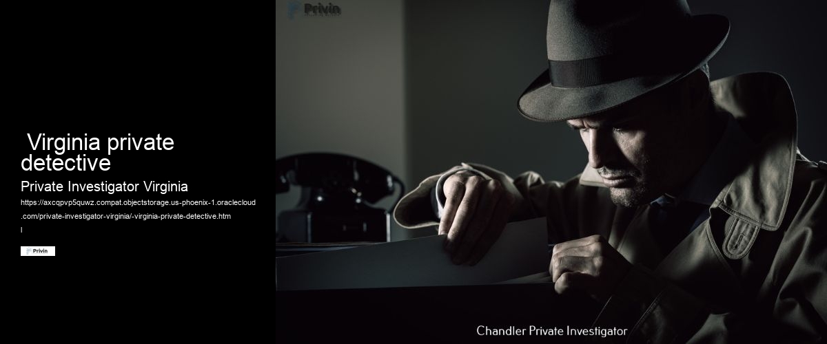  Virginia private detective