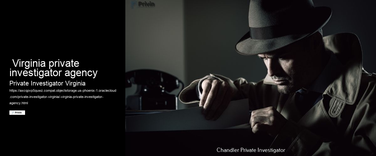  Virginia private investigator agency