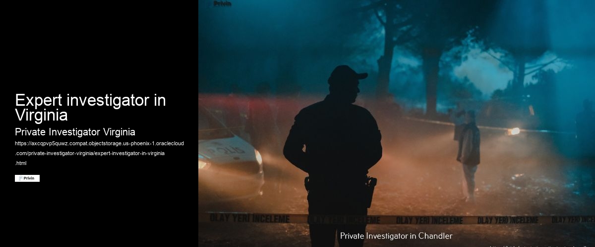 Expert investigator in  Virginia