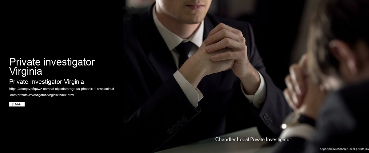 Private investigator Virginia