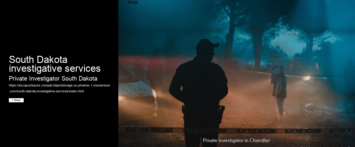 South Dakota investigative services