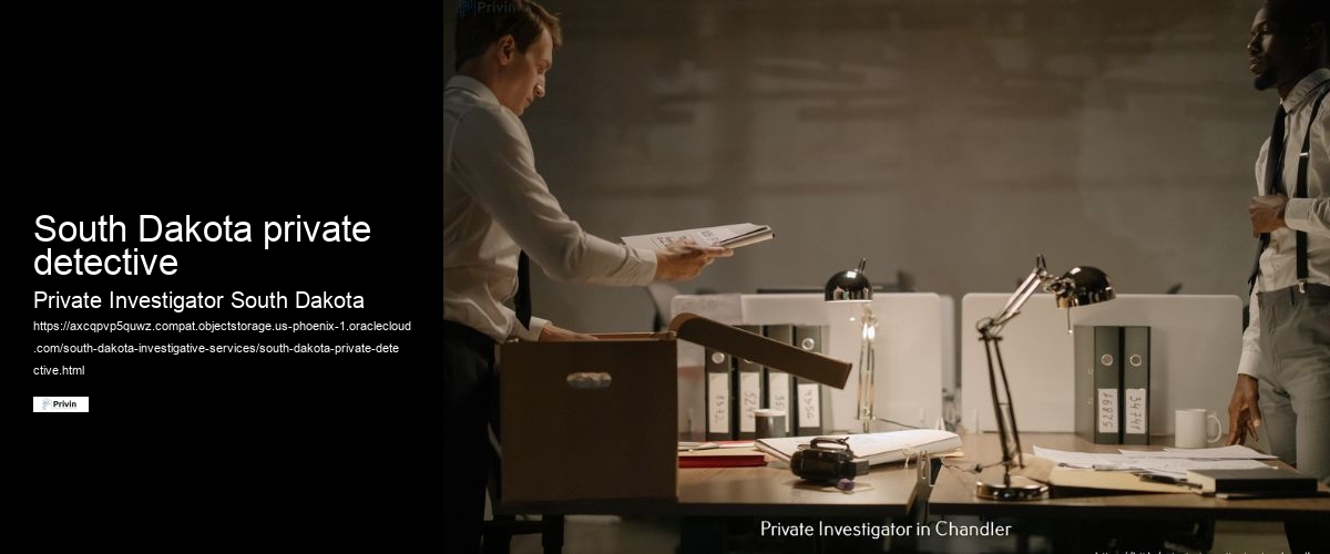 South Dakota private detective